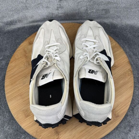 New Balance 327 Shoes Womens Size 9 White Gray Black Casual Sneakers WS327FE - Picture 5 of 9